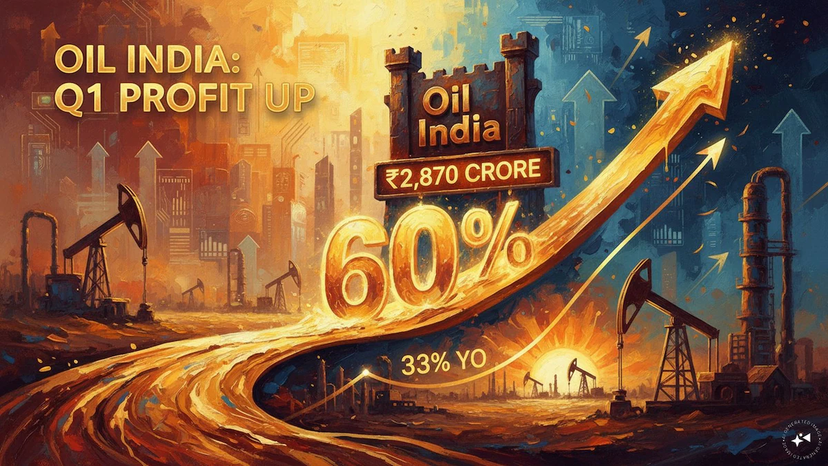 Чистая прибыль Oil India за первый квартал выросла на 60% благодаря росту выручки и укреплению маржи