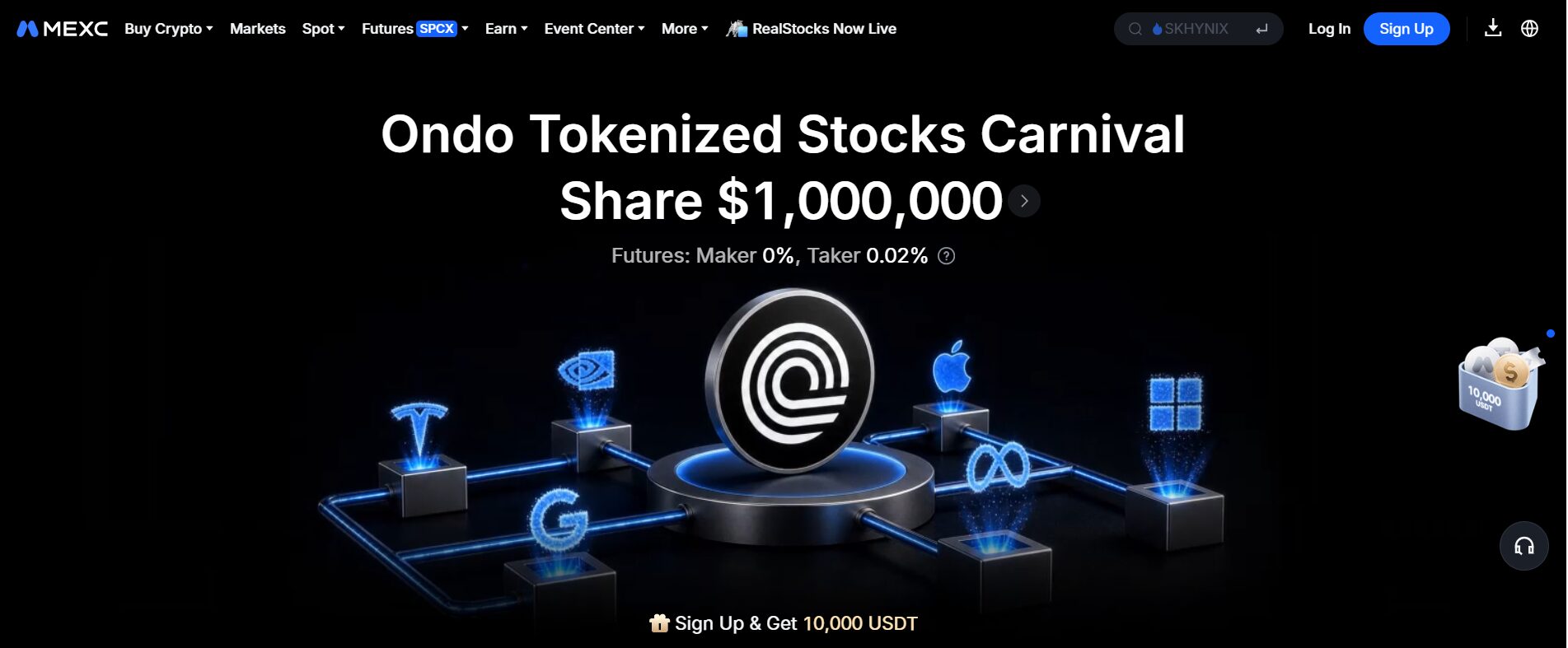 Codice referral MEXC "mexc-3PW8G": bonus di iscrizione fino a 8.000 USDT e sconti sulle commissioni di trading nel 2026