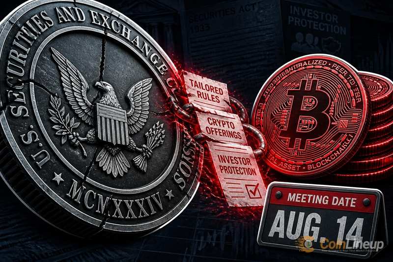 SEC 定于 8 月 14 日举行公开会议，审议定制化加密代币发行规则