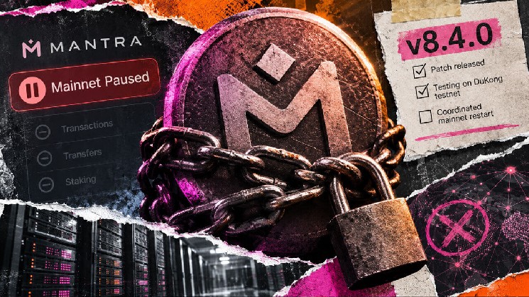 MANTRA Chain sigue fuera de línea tras el exploit mientras el reinicio del 21 de agosto depende de la prueba del parche