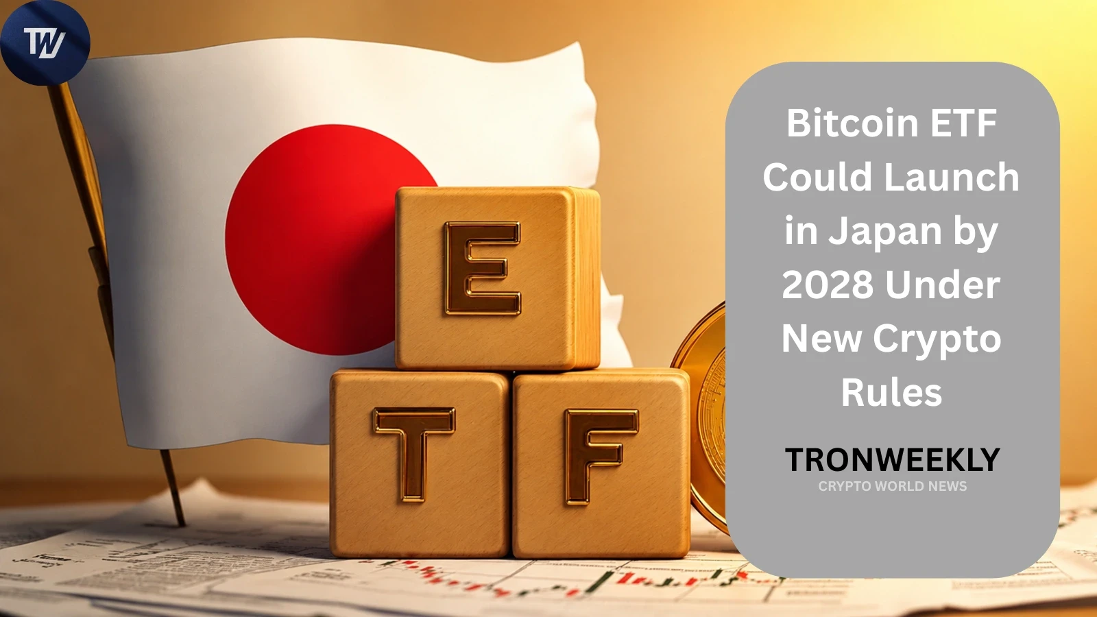 Il Giappone si avvicina al primo ETF su Bitcoin entro il 2028 con la nuova legislazione sulle crypto