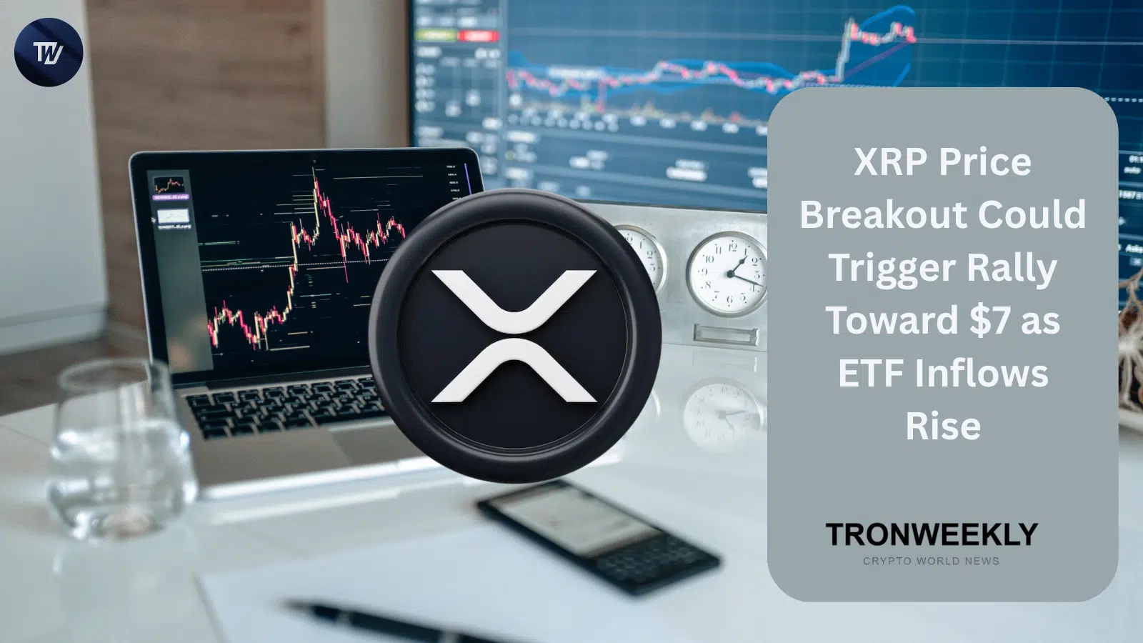 La ruptura del precio de XRP podría desencadenar un rally hacia los $7 mientras aumentan las entradas a los ETF spot
