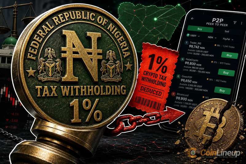 Nigeria Introduces 1% Crypto Tax Withholding Under Nigeria Tax Act 2025