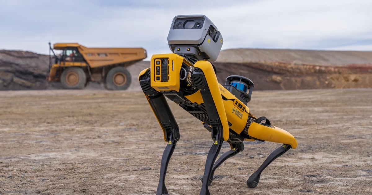 Le robot Spot de Boston Dynamics déployé dans une mine de cuivre de l'Utah pour des inspections autonomes