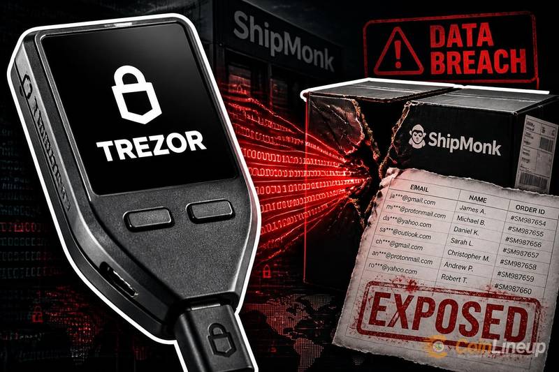 Trezor сообщила об утечке в ShipMonk, раскрывшей данные о 13 689 покупателях, включая 11 742 адреса доставки