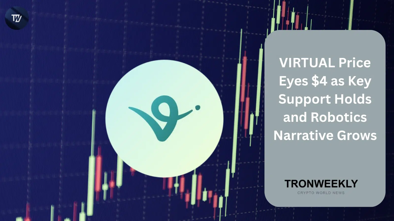 VIRTUAL Price Eyes $4 as Key Support Holds While Robotics Narrative Grows