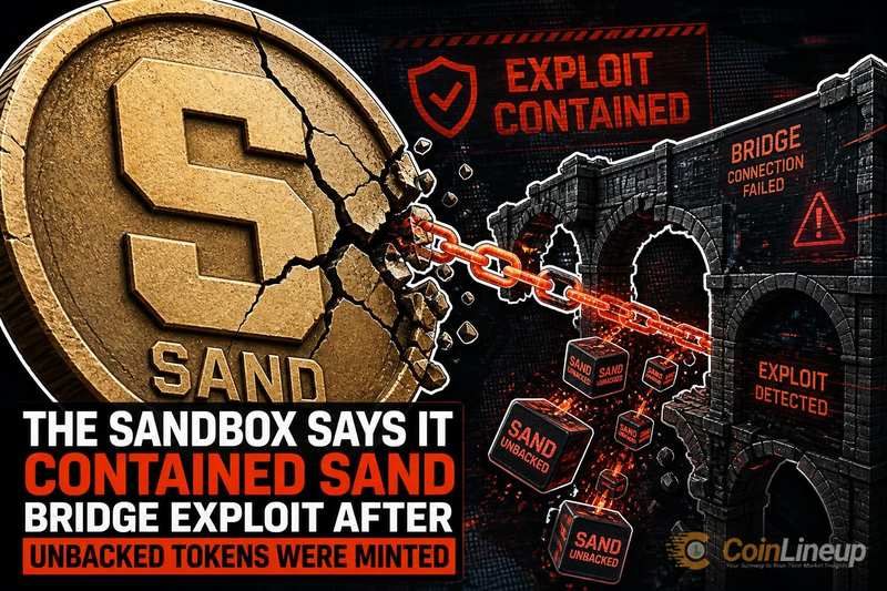 The Sandbox Says It Contained SAND Bridge Exploit After Unbacked Tokens Were Minted