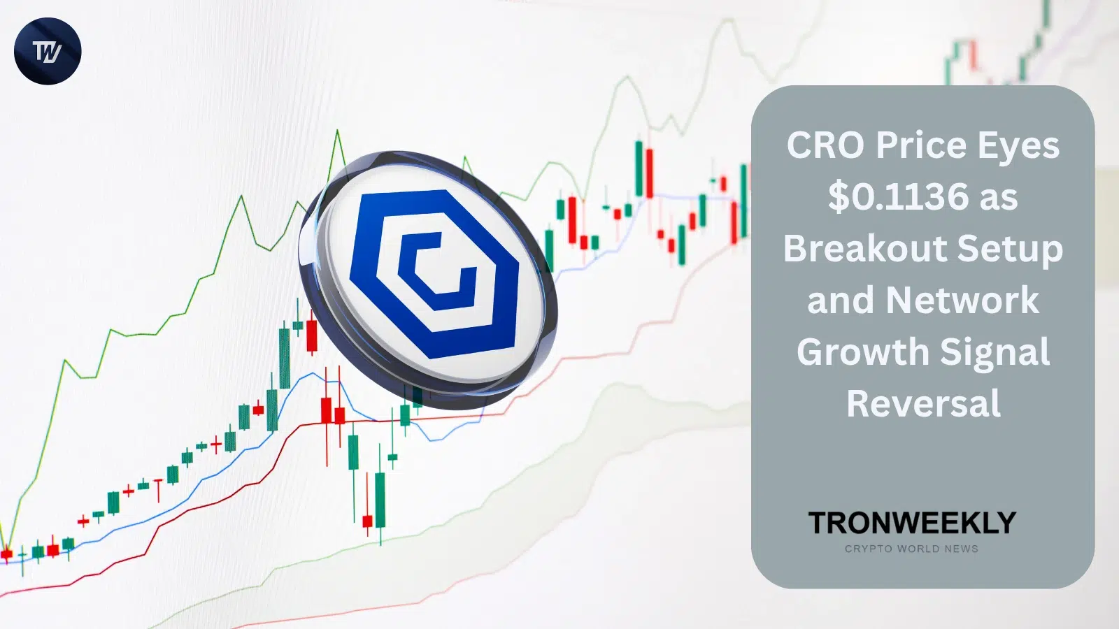 CRO Price Eyes $0.1136 as Breakout Setup Forms and Cronos Network Activity Surges