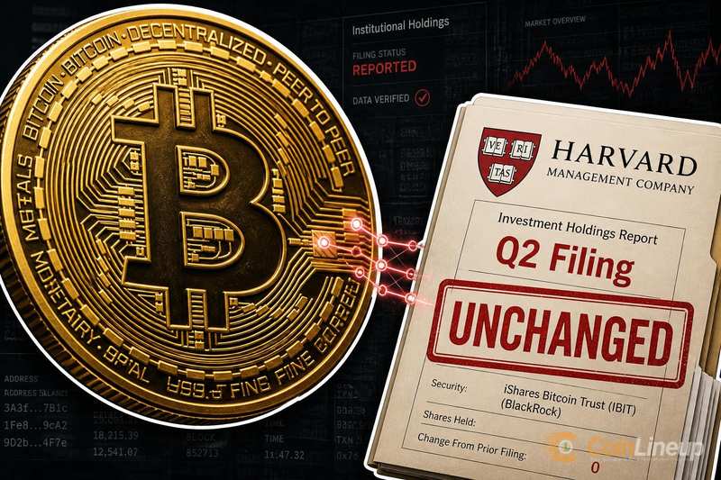Harvard utrzymał udział w bitcoinowym ETF BlackRock IBIT bez zmian w drugim kwartale