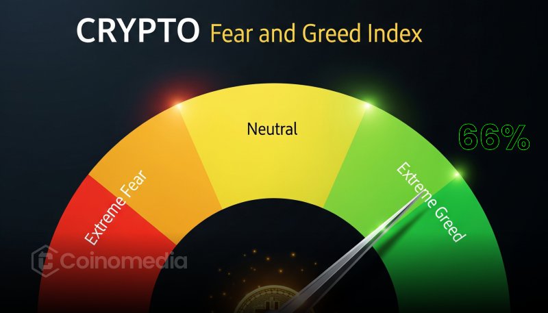 Crypto Fear and Greed Index Rises to 62, Entering Greed Zone