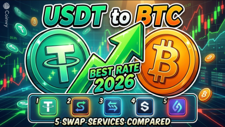 Лучший курс USDT в BTC в 2026 году: сравнение пяти сервисов обмена