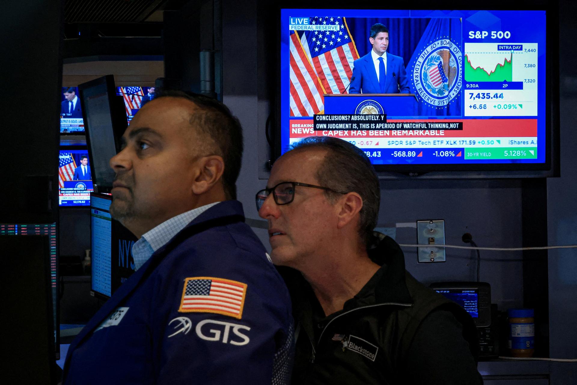 S&P 500 bereikt recordhoogte nu zorgen over renteverhogingen afnemen