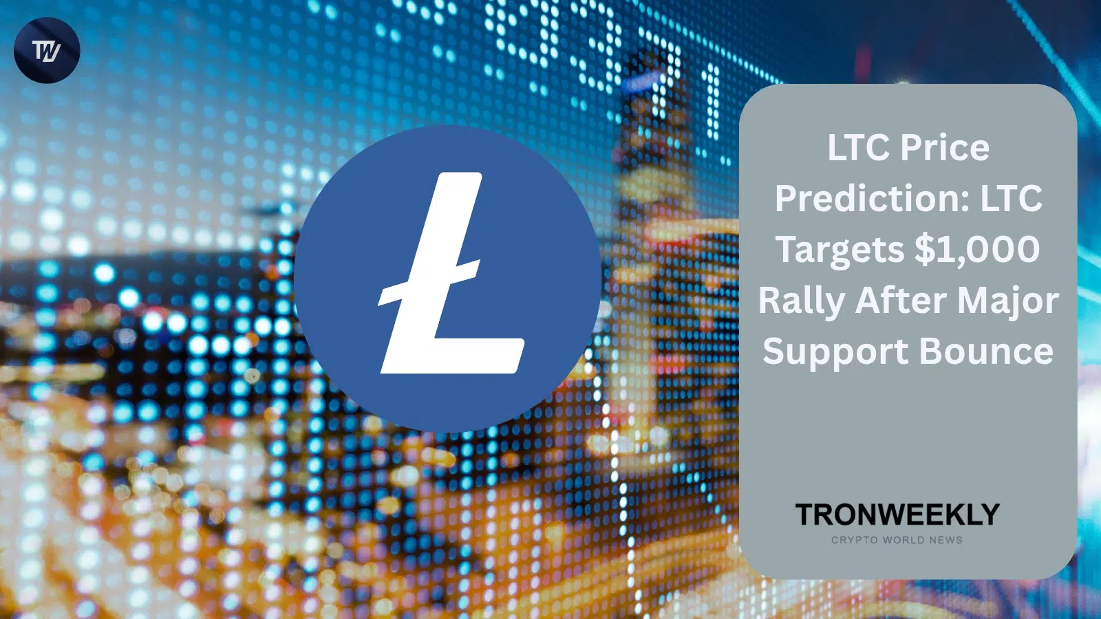 Litecoin richt zich op cyclusdoel van $1.000 na bounce op $40-steun, terwijl Liteforge-testnet 250 miljoen transacties passeert