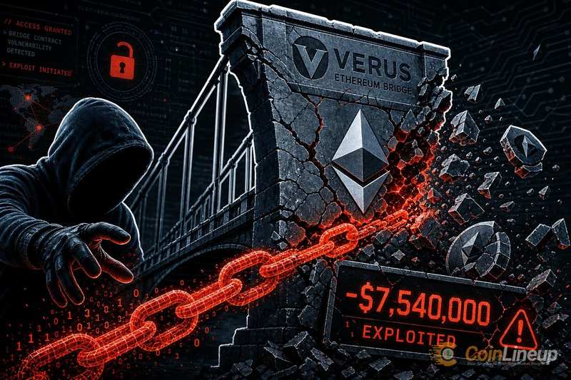 Most Verus Ethereum Bridge zhakowany na 7,54 miliona dolarów — drugie włamanie od maja