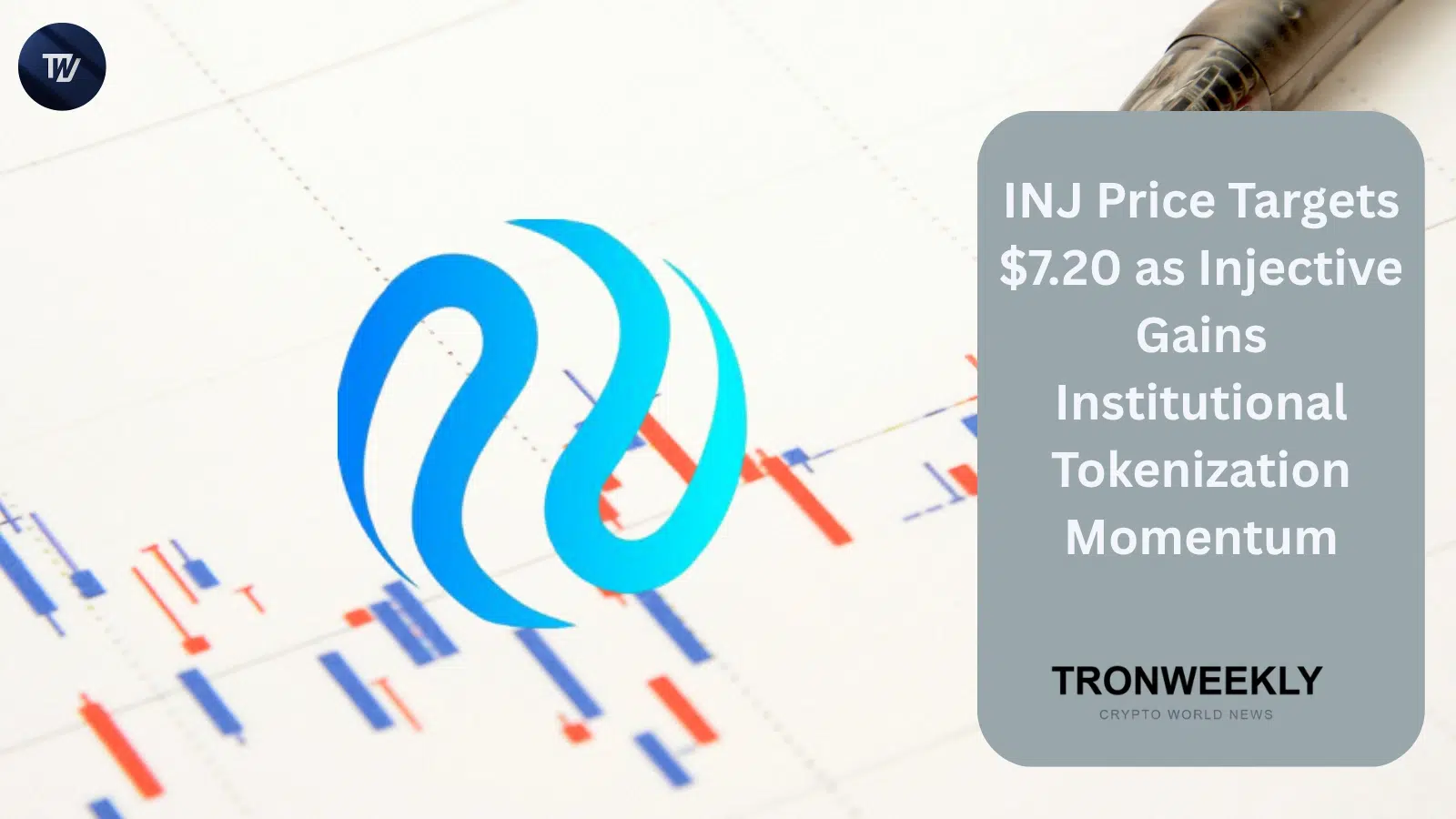 Injective (INJ) vise 7,20 $ alors qu'un double creux se forme et que la tokenisation enregistrée auprès de la SEC prend de l'ampleur