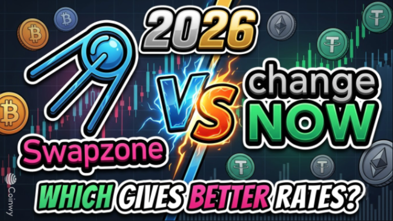Swapzone против ChangeNOW в 2026 году: сравнение курсов, скорости, доступа к фиатным валютам и отзывов пользователей