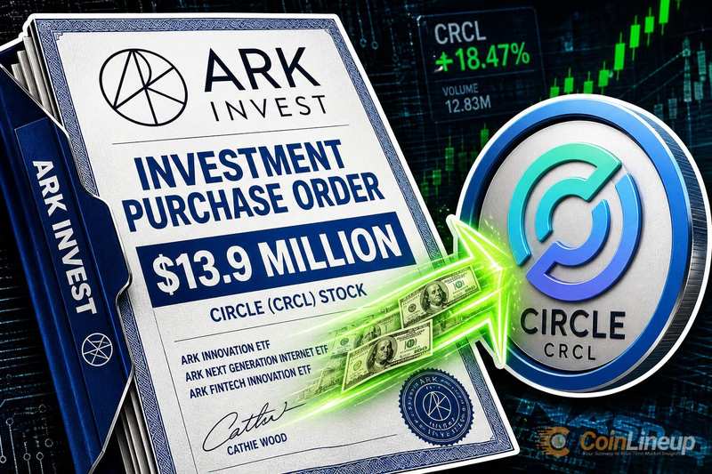 ARK Invest приобрёл акции Circle на сумму 13,9 млн долларов