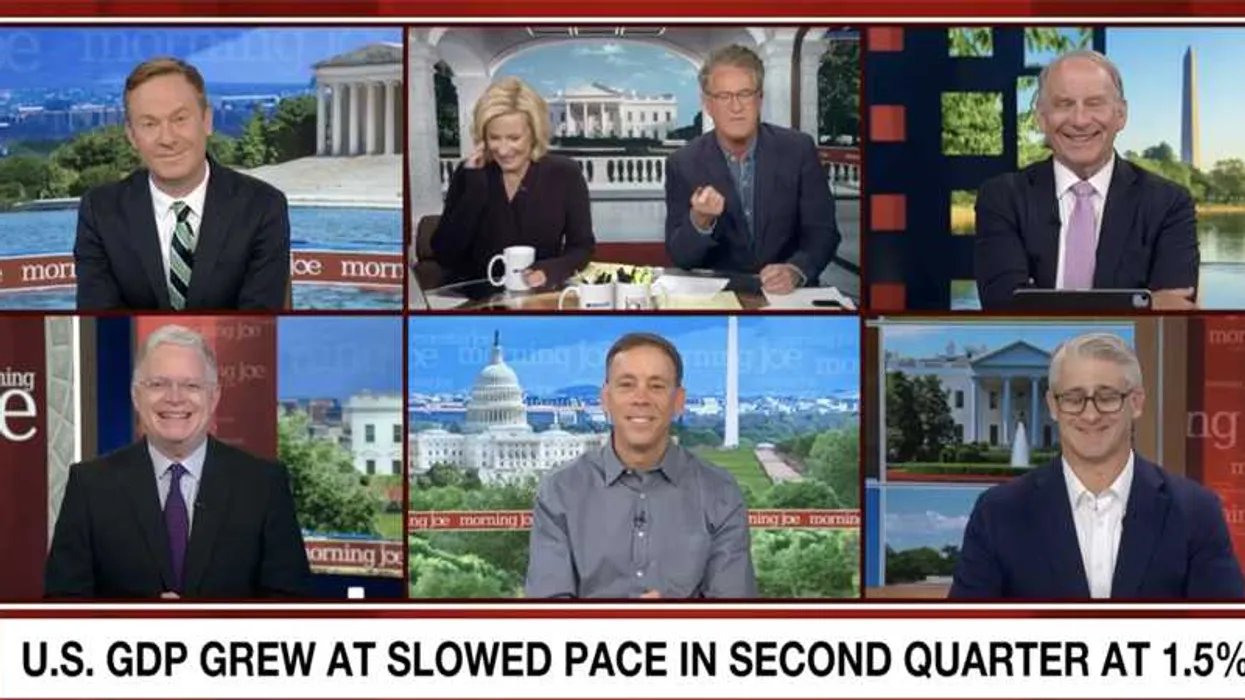 'Womp Womp': MSNBC Panel Mocks Trump Over Weak GDP Numbers and Soaring Mortgage Rates