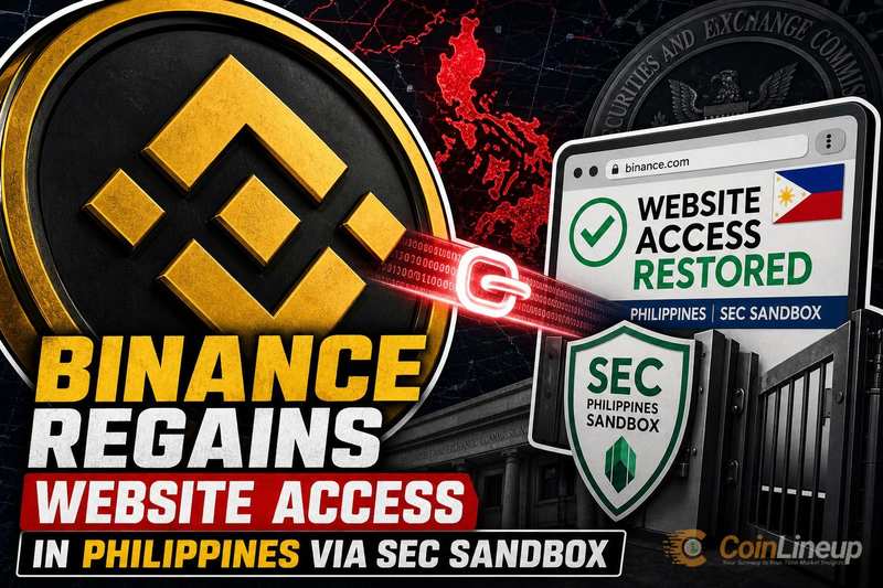 Binance восстанавливает доступ к веб-сайту на Филиппинах в рамках регуляторной песочницы SEC