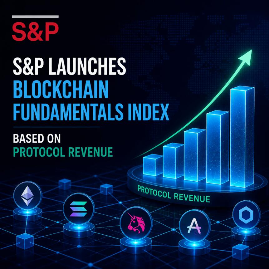 S&P Dow Jones Indices and Pantera Capital Launch Blockchain Fundamentals Index Based on Protocol Revenue