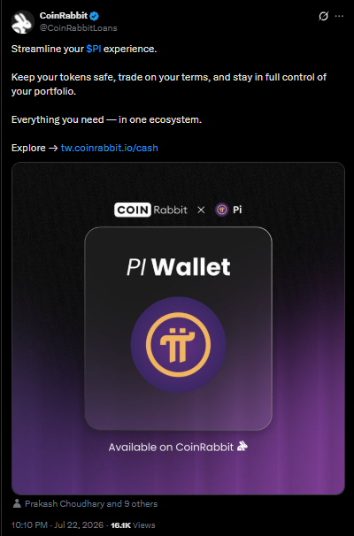 CoinRabbit Evidenzia l'Approccio dell'Ecosistema Integrato per la Gestione di Pi Coin