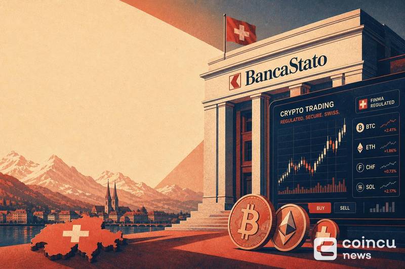 BancaStato lanceert gereguleerde cryptohandelsdienst in Zwitserland