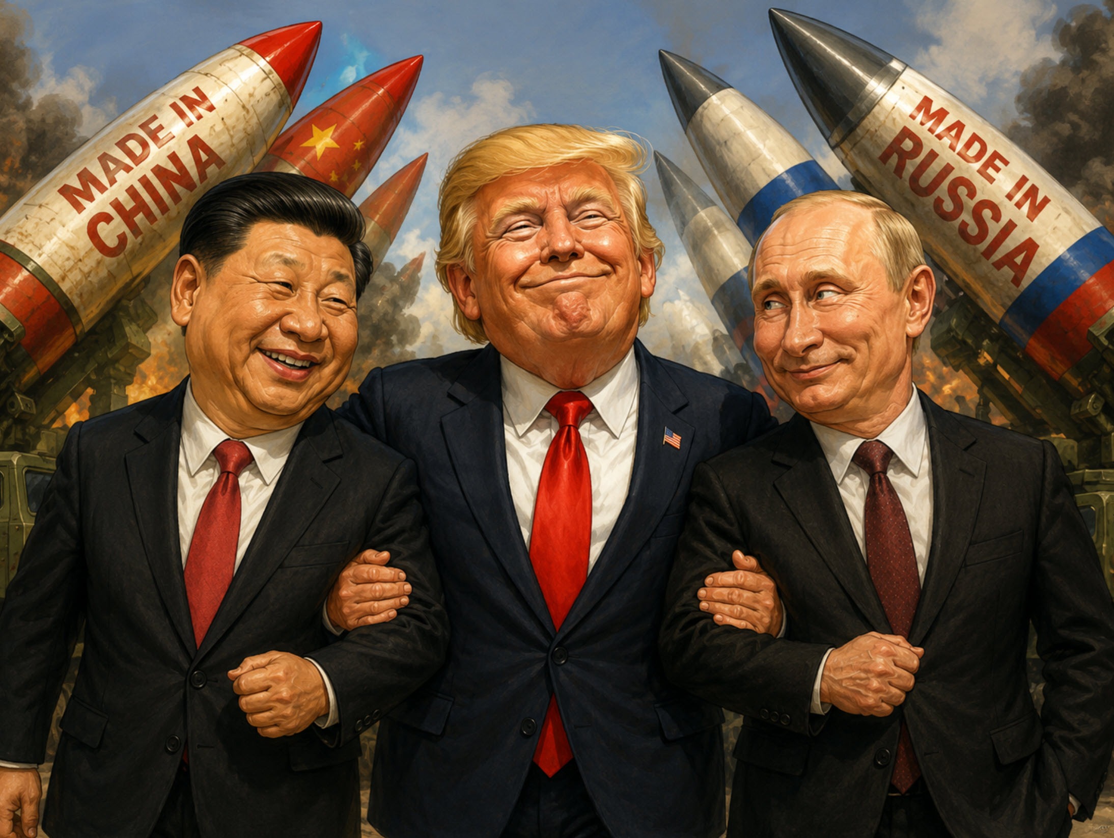 Трамп заявил, что доверяет Си и Путину в вопросе поставок боеприпасов Ирану