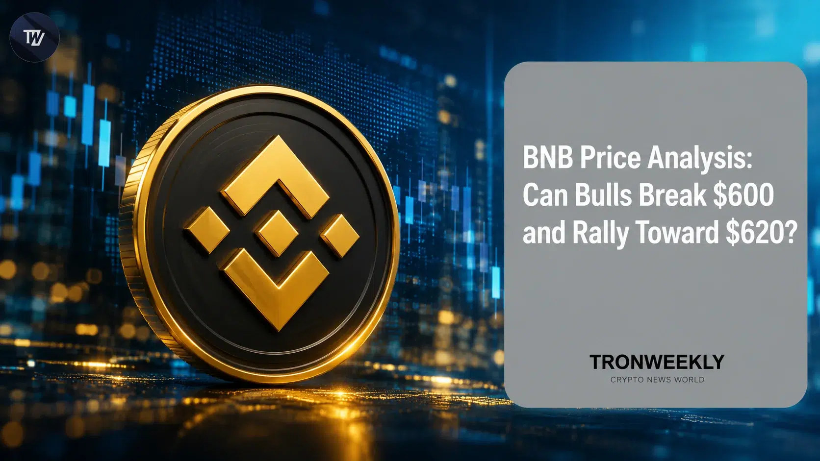 Анализ цены BNB: смогут ли быки пробить $600 и продолжить рост к
