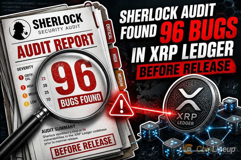 Sherlock Audit Uncovered 96 Bugs in XRP Ledger Code Before Release