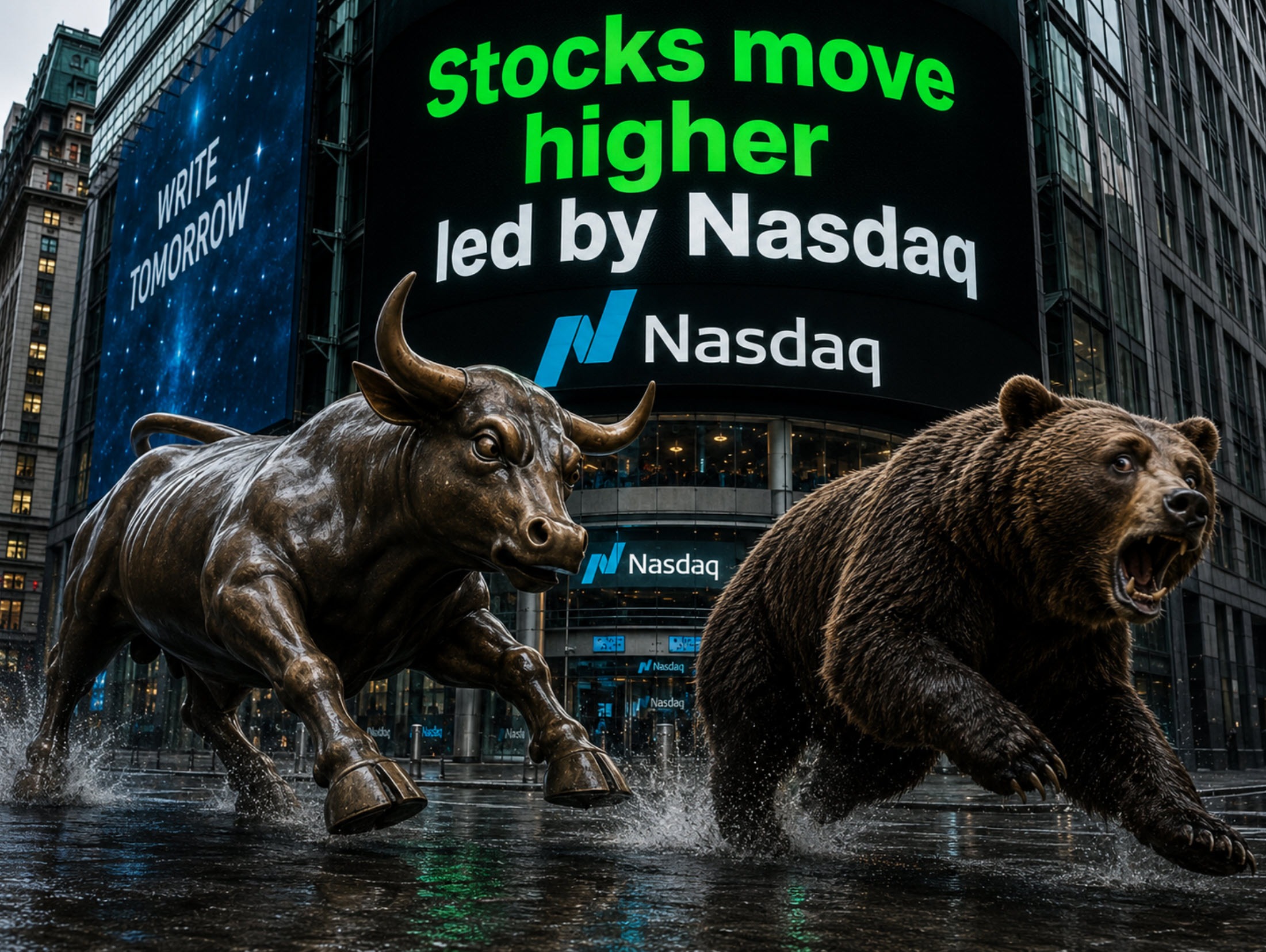 Los índices bursátiles de EE. UU. rebotan con fuerza, liderados por las ganancias del Nasdaq tras resultados dispares de las grandes tecnológicas