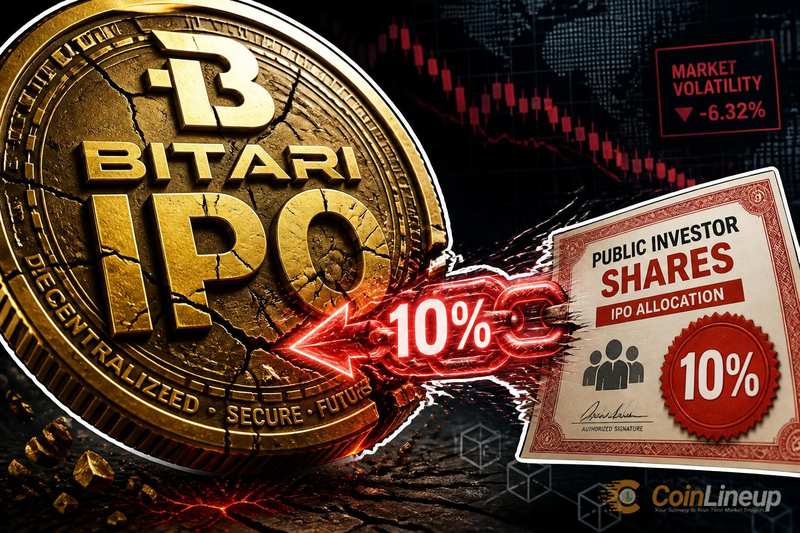Bitari presenta una proposta di IPO da 30 milioni di dollari sul Nasdaq, lasciando agli investitori pubblici circa il 10% delle azioni