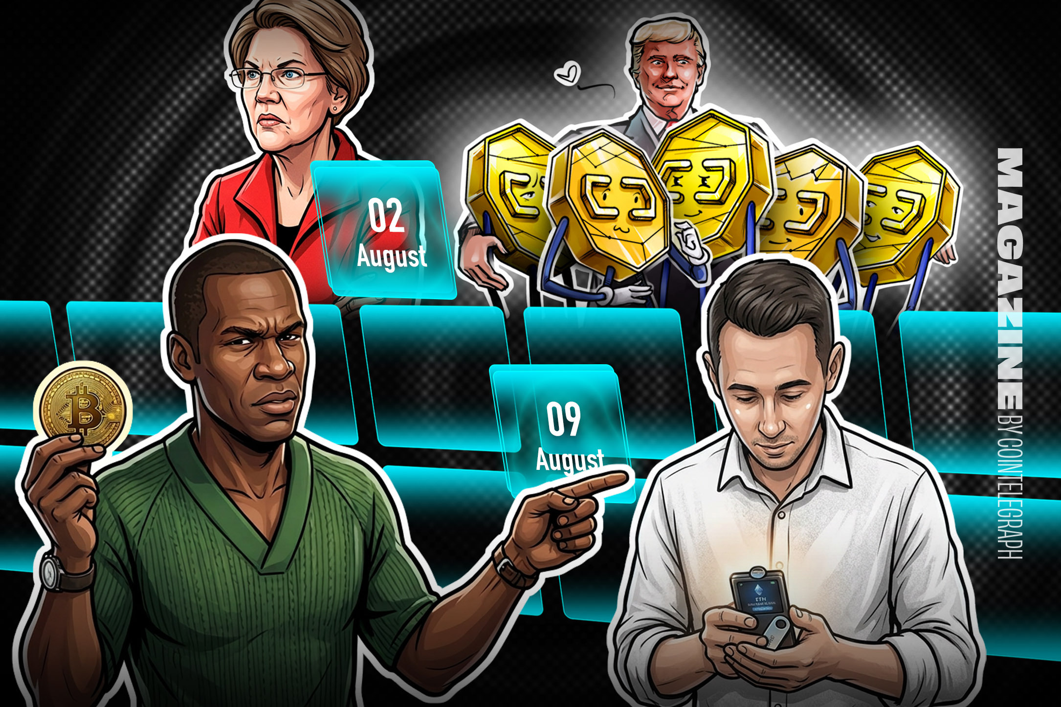 BIP-110 сходит на нет, голосование по CLARITY Act перенесено на сентябрь: Hodler’s Digest, 9 августа