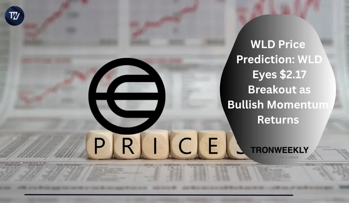 Worldcoin (WLD) mikt op een uitbraak boven $2.17 nu het bullish momentum terugkeert