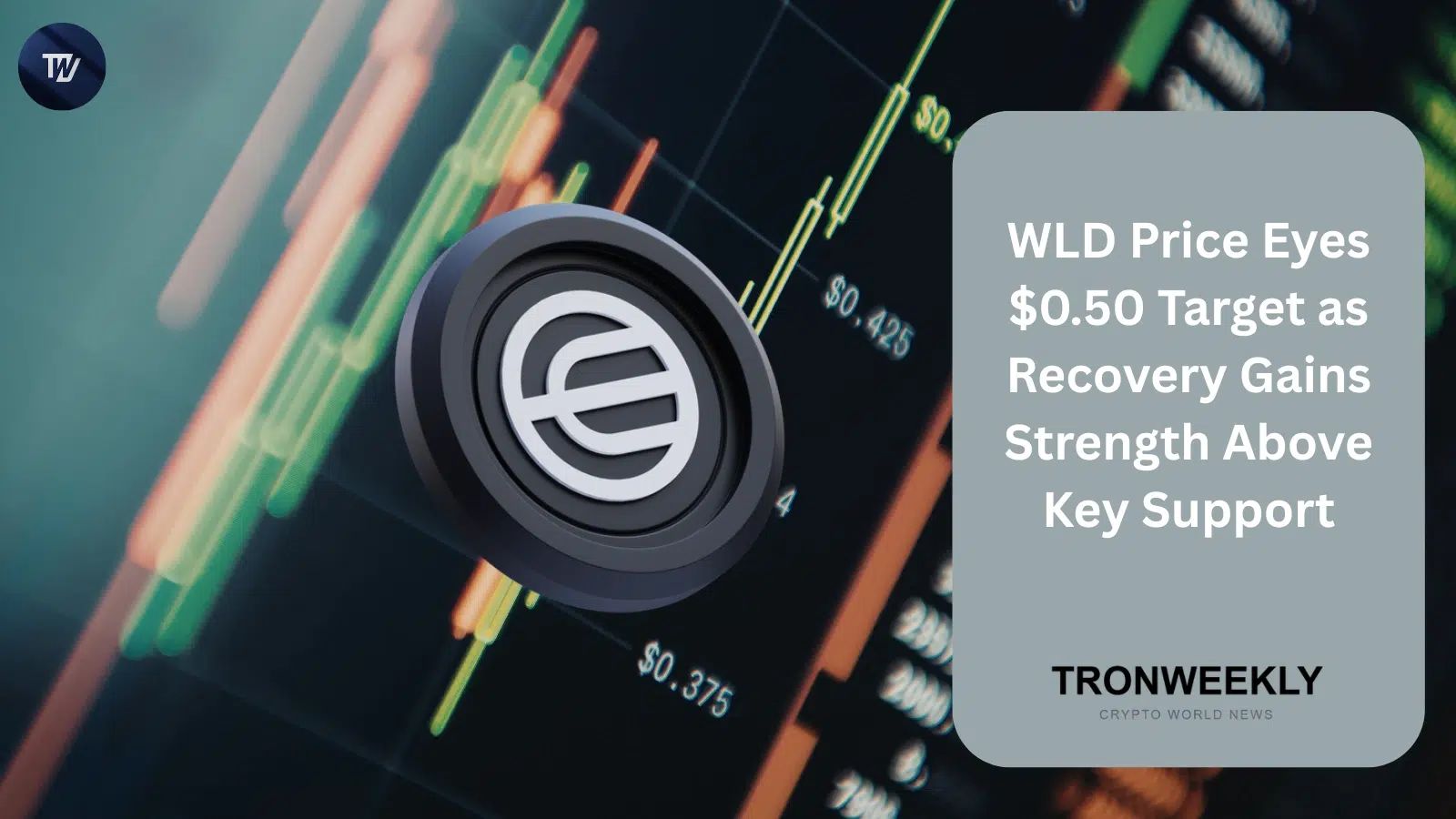 Worldcoin (WLD) punta a $0,50 mentre la ripresa si consolida sopra il supporto chiave