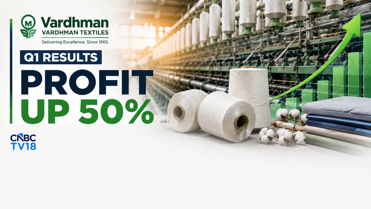 Risultati Q1 Vardhman Textiles: l'utile cresce del 50% grazie all'aumento dei ricavi del segmento tessile