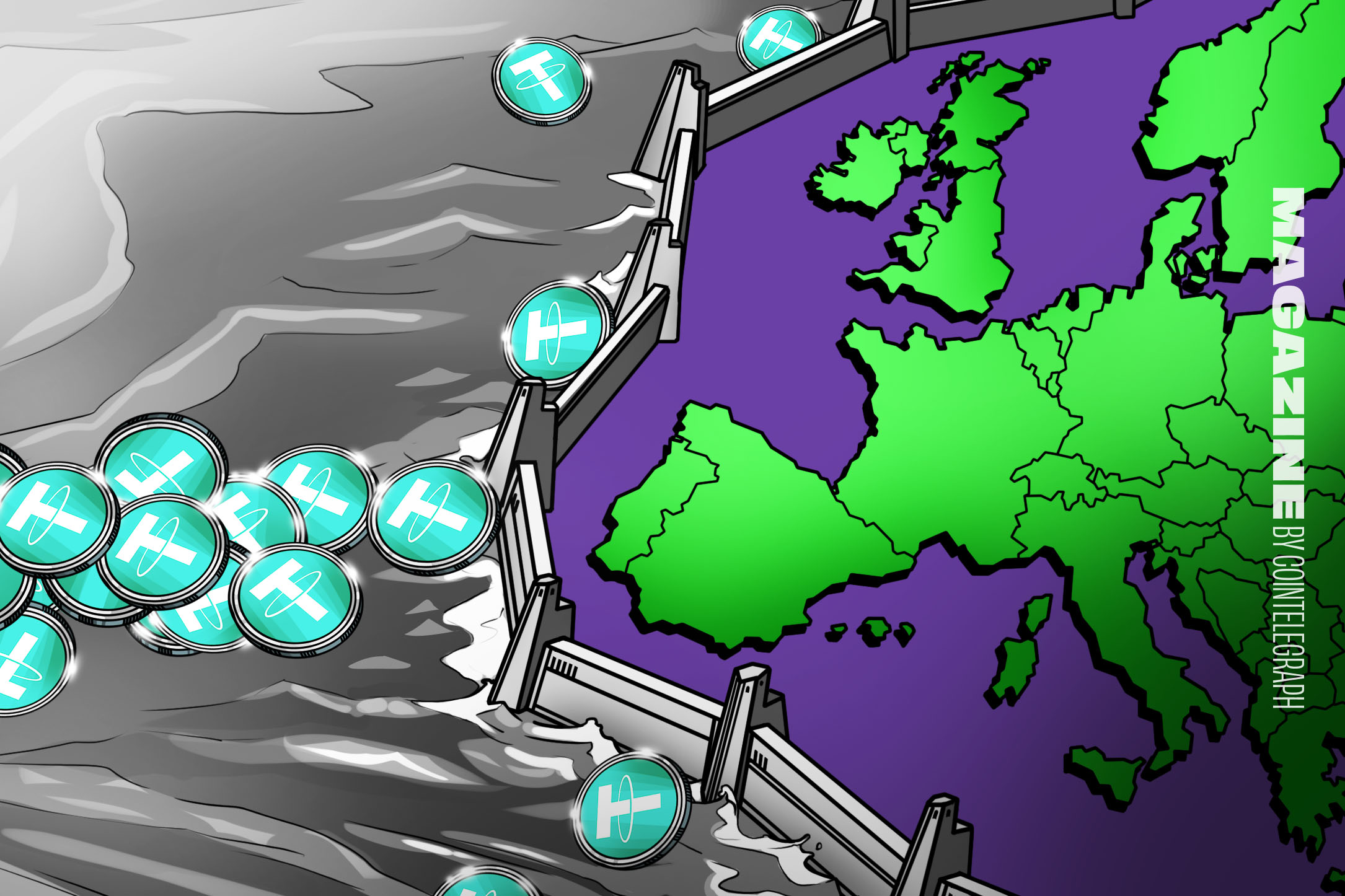 MiCA Cracks Down on USDT in Europe, but Global Demand Remains High