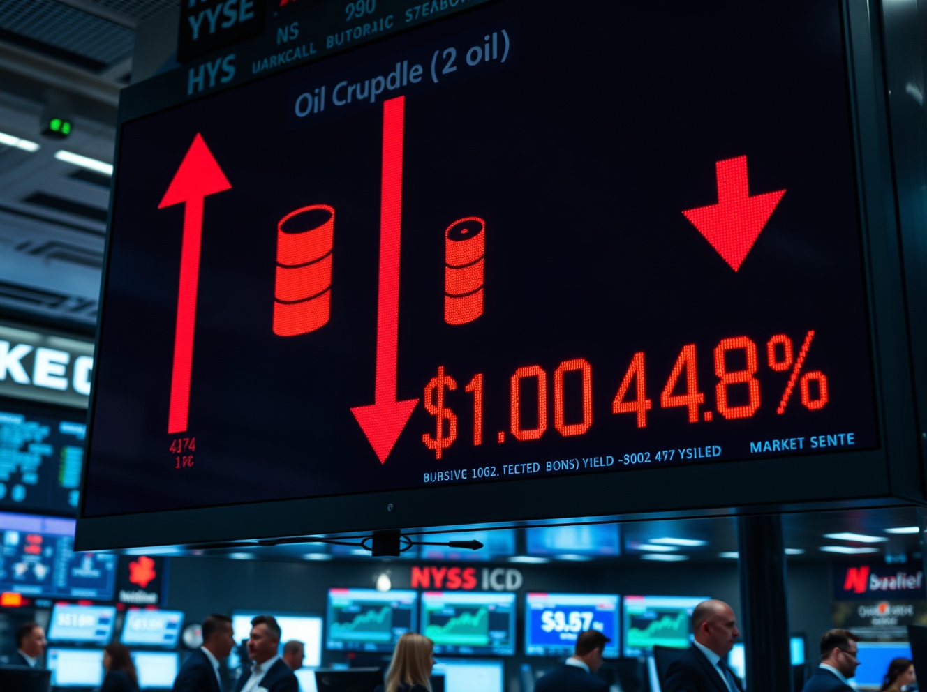Technology Stocks Fall as Tesla and Alphabet Disappoint on AI Spending; Oil Tops $100 and Treasury Yields Near 4.7%