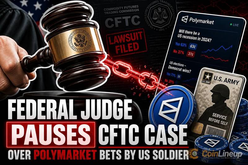 Giudice federale sospende il caso della CFTC sulle scommesse Polymarket di un soldato statunitense