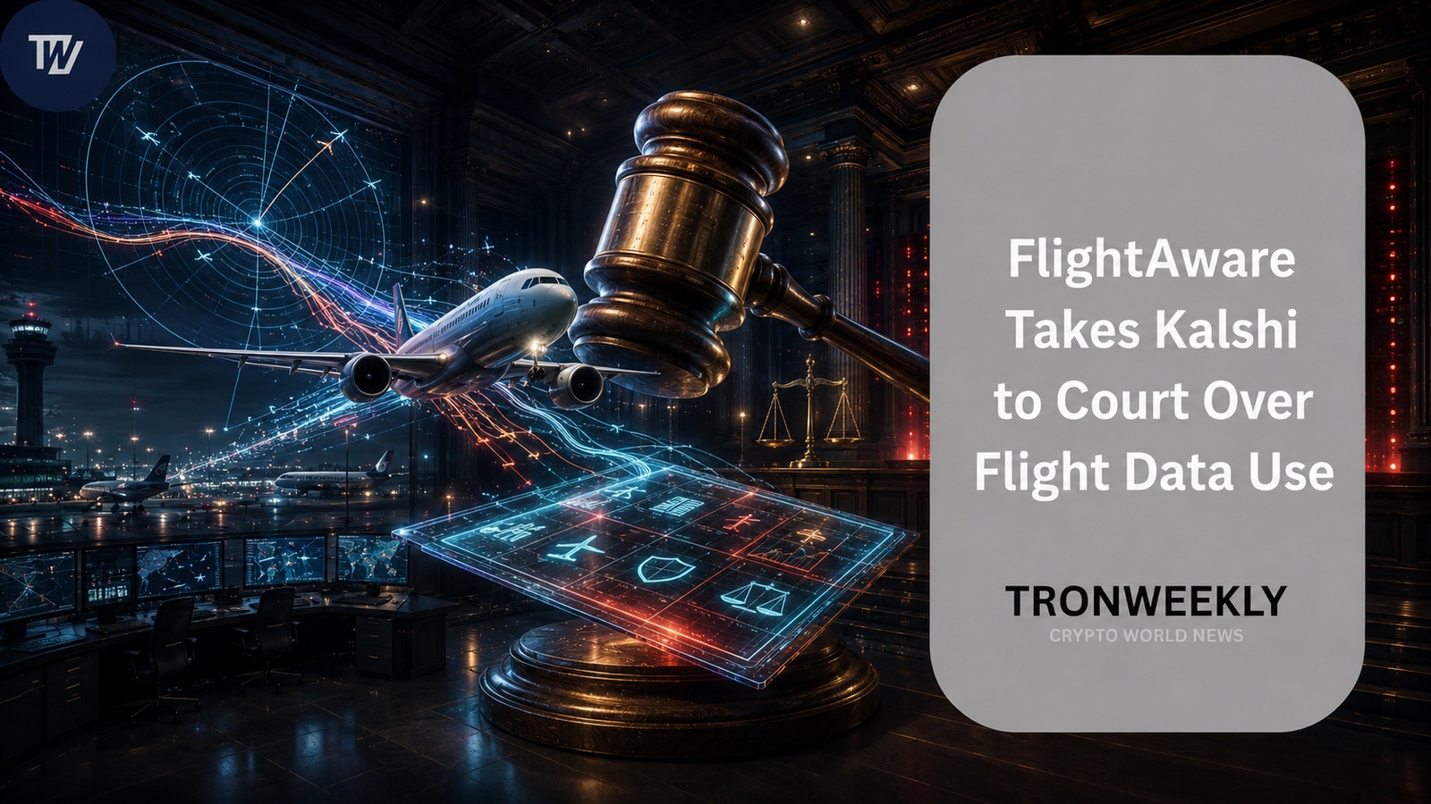 FlightAware подает в суд на Kalshi за несанкционированное использование данных о рейсах на рынках прогнозов