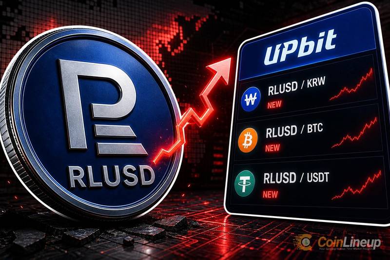 Upbit Adds RLUSD to KRW, BTC and USDT Markets