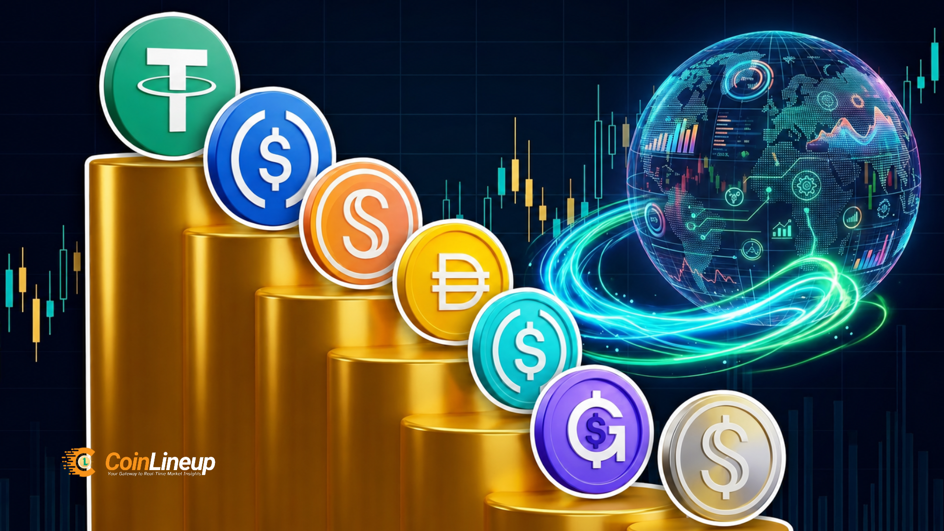 Classifica della Capitalizzazione di Mercato delle Stablecoin: Analisi di Offerta, Dominanza e Volumi