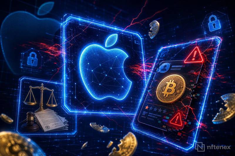 Apple Faces Federal Lawsuit Over Alleged Fake Bitcoin App
