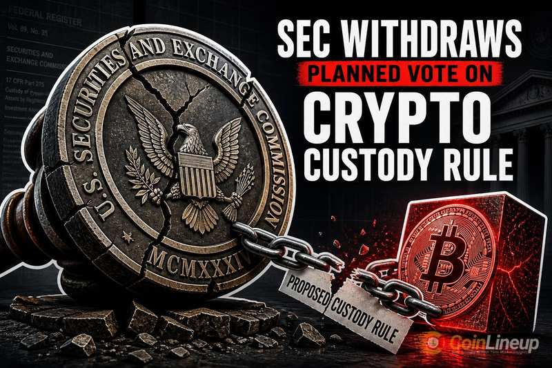 SEC Withdraws Planned Vote on Crypto Custody Rule